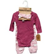 Wholesale - 3pc BEAR JOGGER SET - THERMAL/ INTERLOCK C/P 48